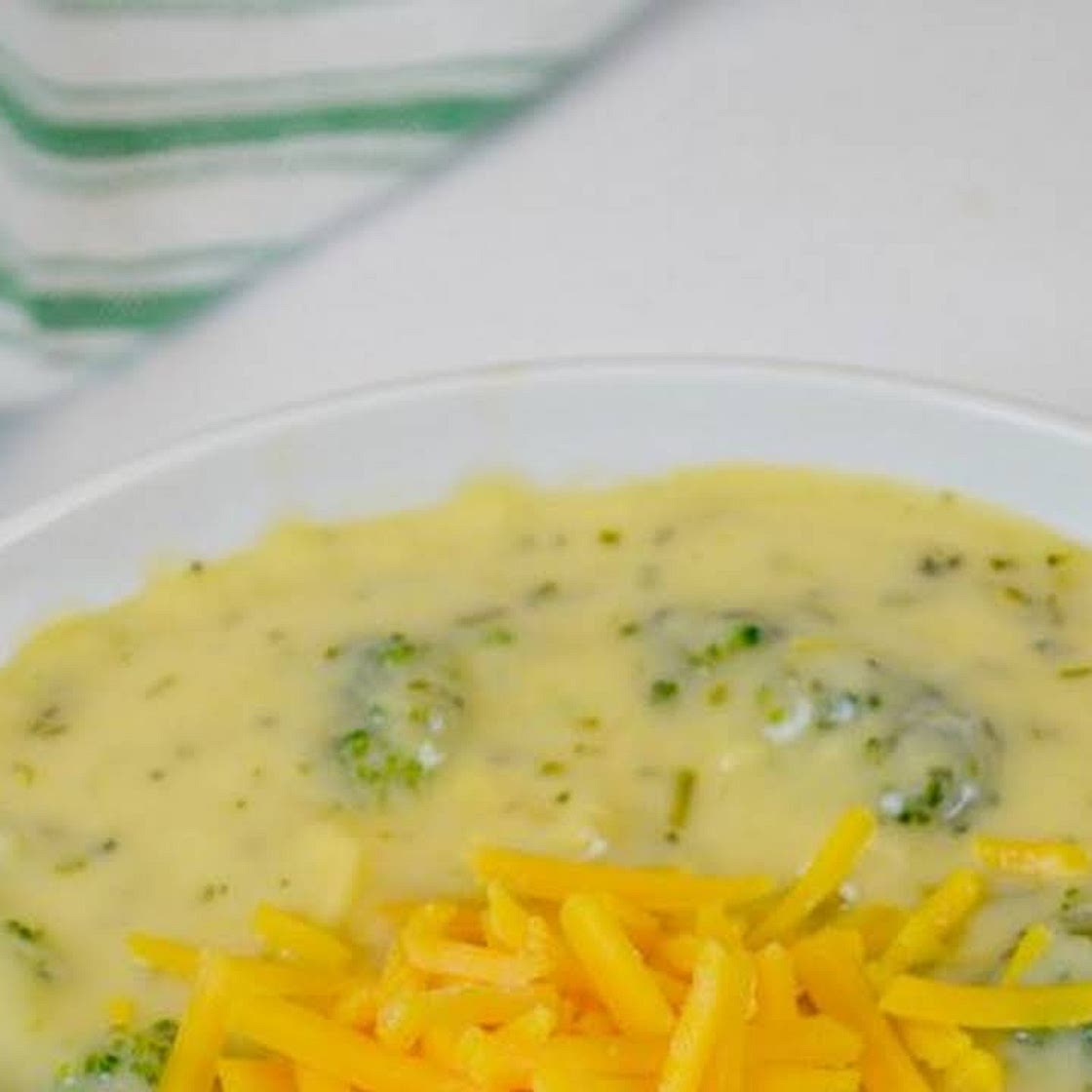 Keto Broccoli Cheddar Soup