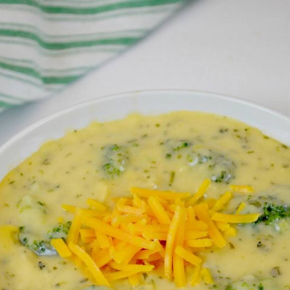 Keto Broccoli Cheddar Soup