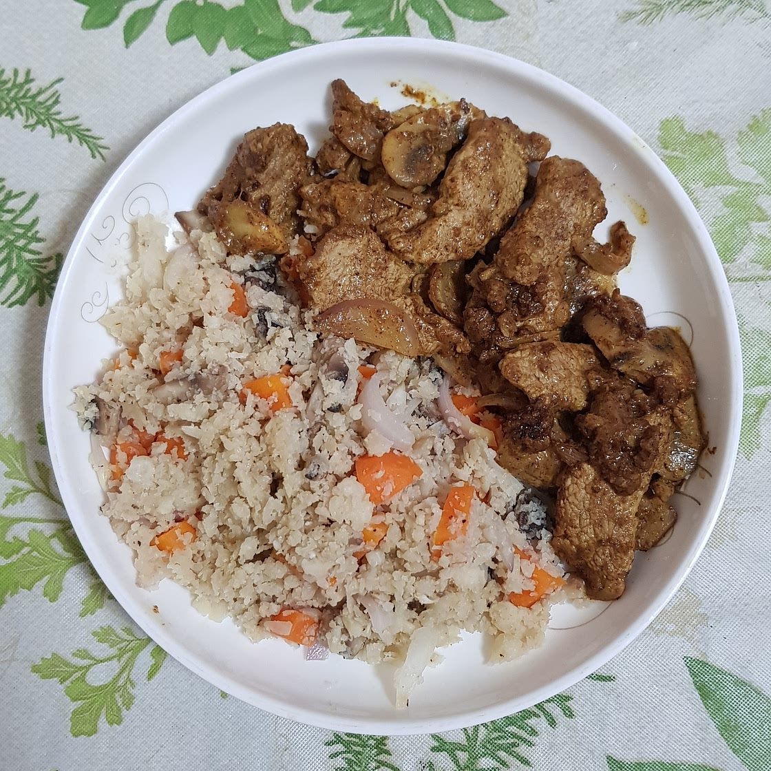 Keto Curry Bowl