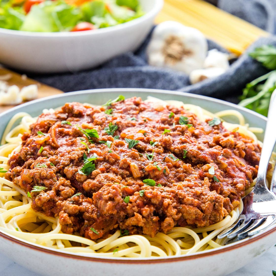 Spaghetti and Meat Sauce