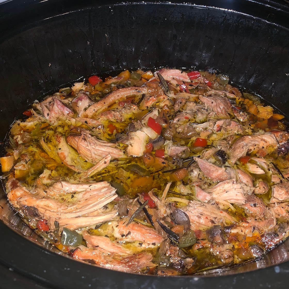 Rotie de porc au crock-pot