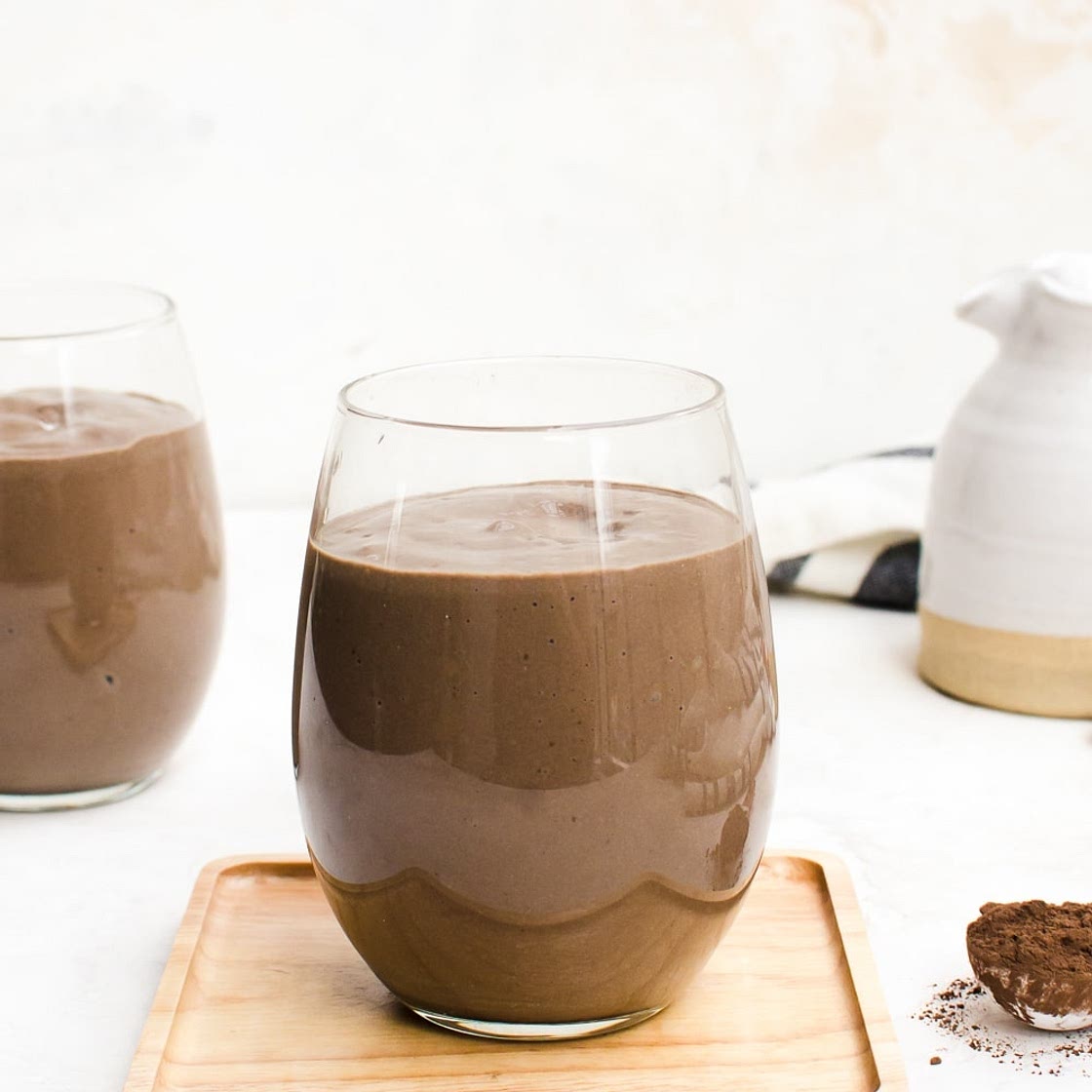 Avocado Chocolate Peanut Butter Smoothie