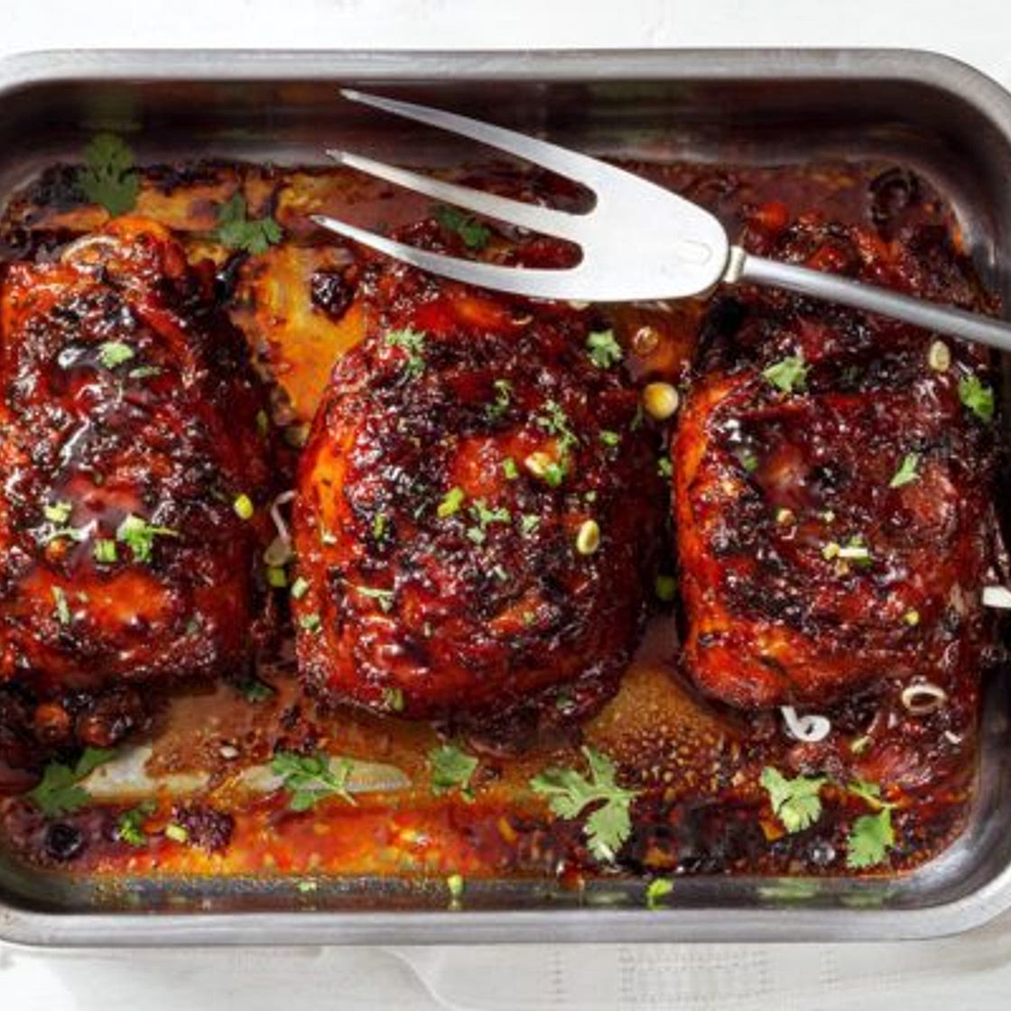 Slow Cooker Honey Turkey Thighs