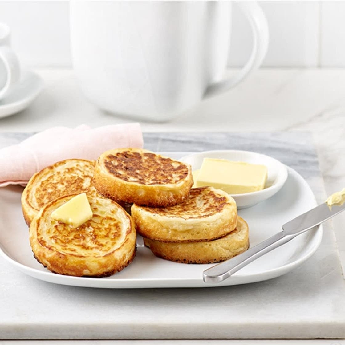 Gluten Free Crumpets