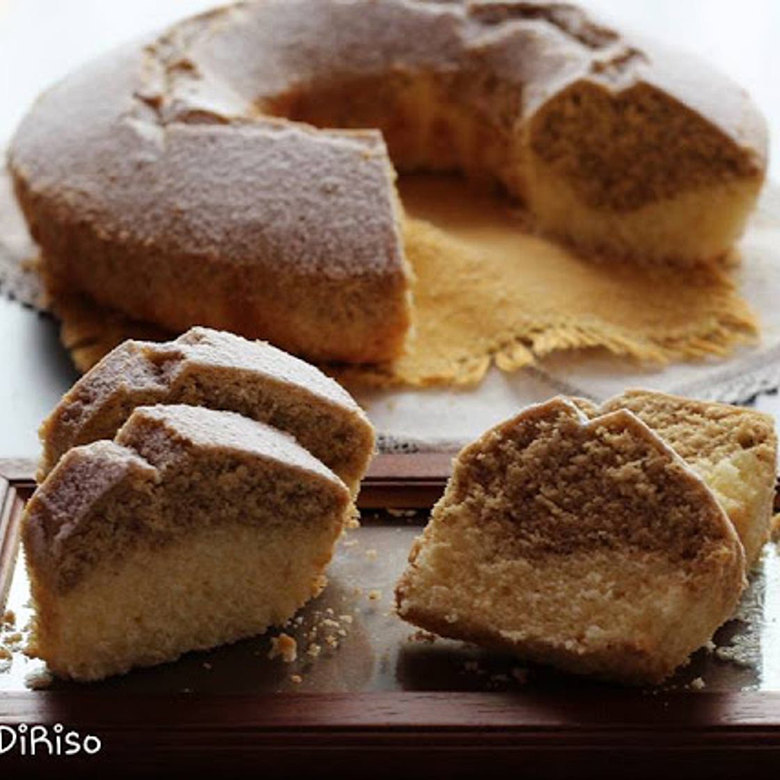 CIAMBELLA AL CAPPUCCINO senza nichel - Polvere di Riso