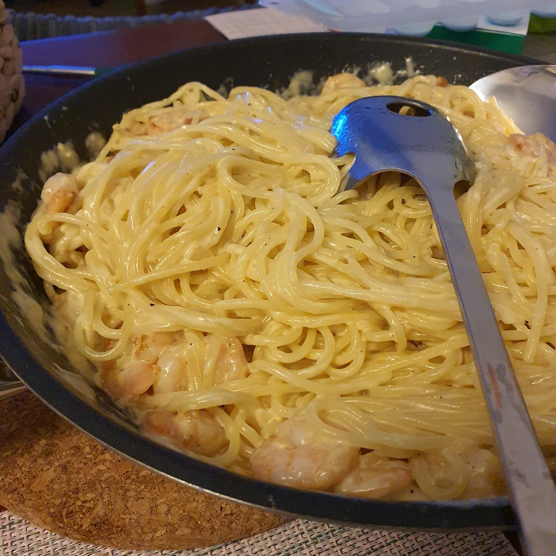 Creamy Shrimp Pasta Recipe (VIDEO)