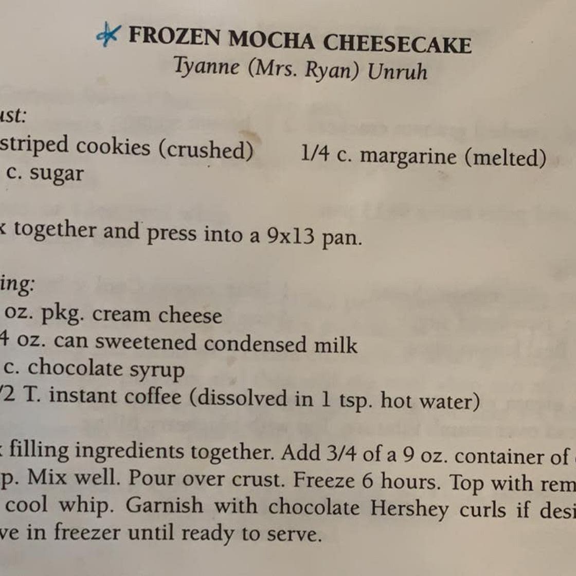 micha dessert