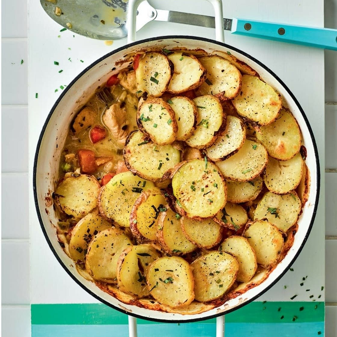 Creamy Chicken & Tarragon Hotpot