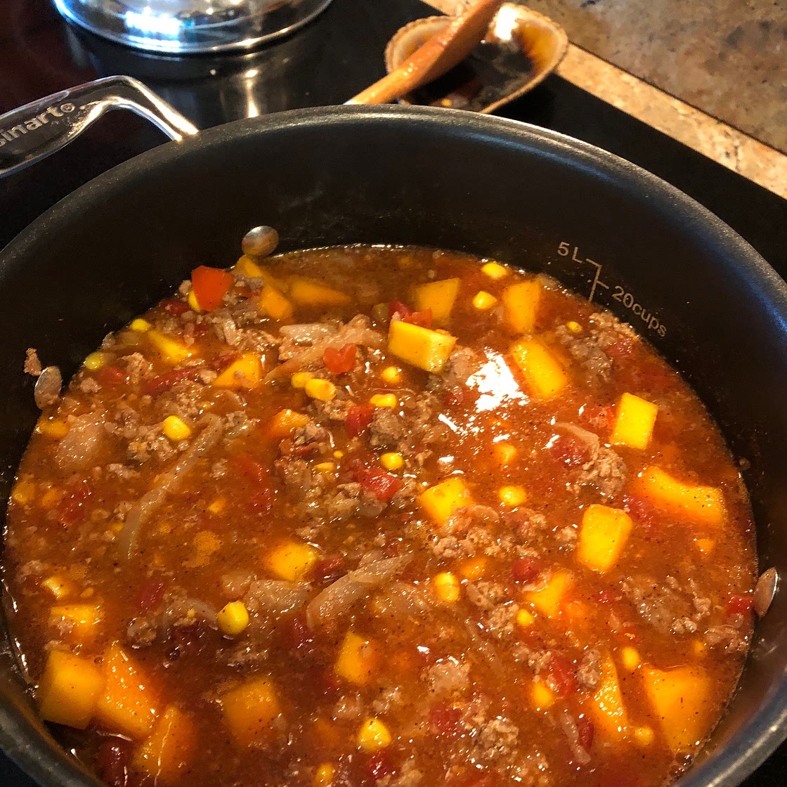 Butternut Squash and Turkey Chili