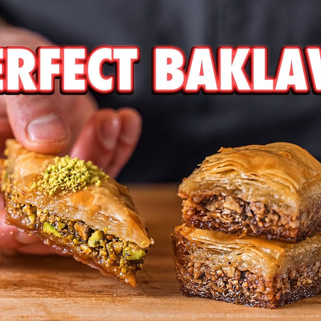 Easy Authentic Baklava At Home (2 Ways) Turkish Pistachio and Greek Cinnamon Walnut
