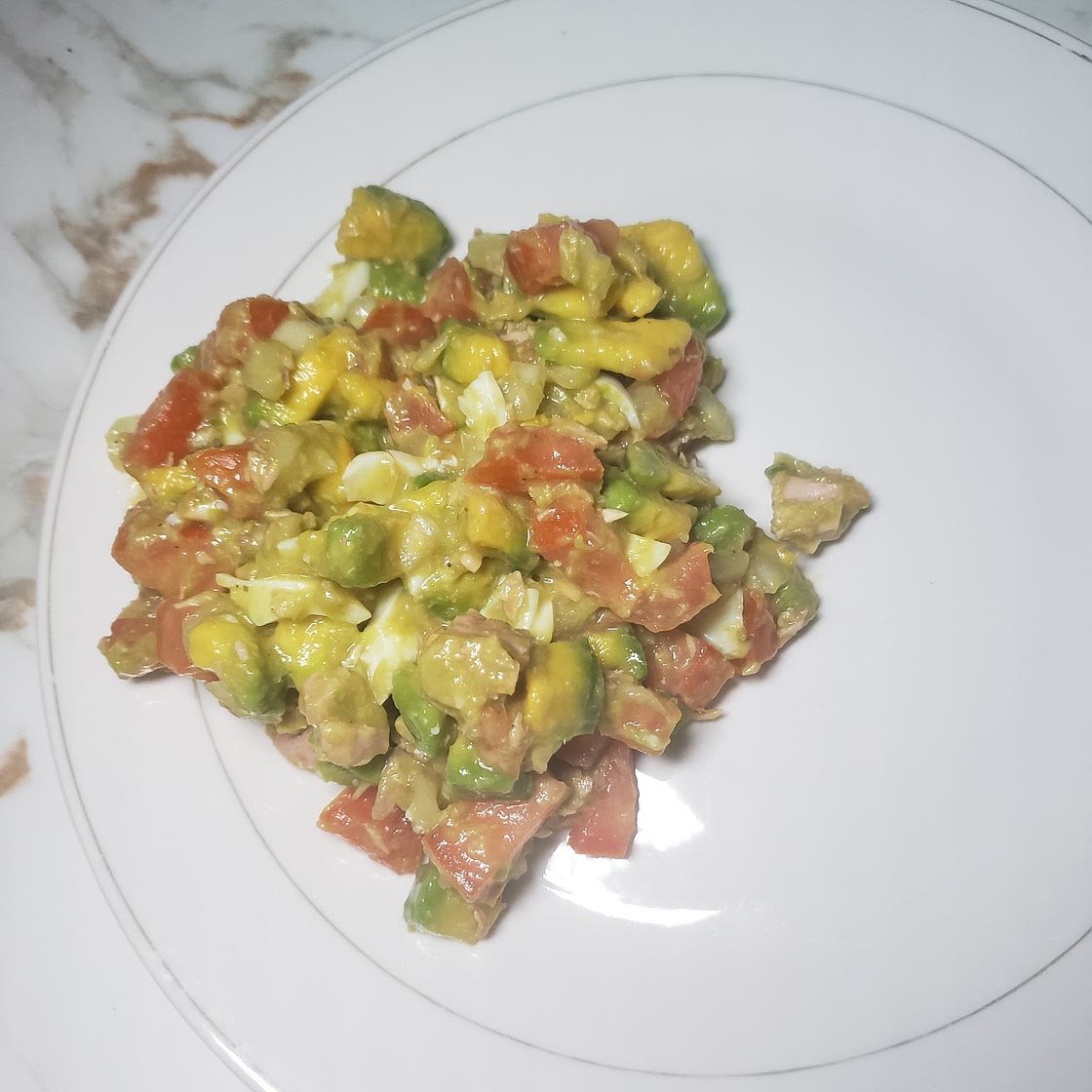 Avocado Tuna Salad