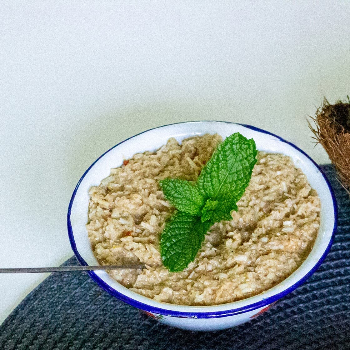 Coconut Chutney with Roasted Peanuts and Fresh Mint - That Fiji Taste