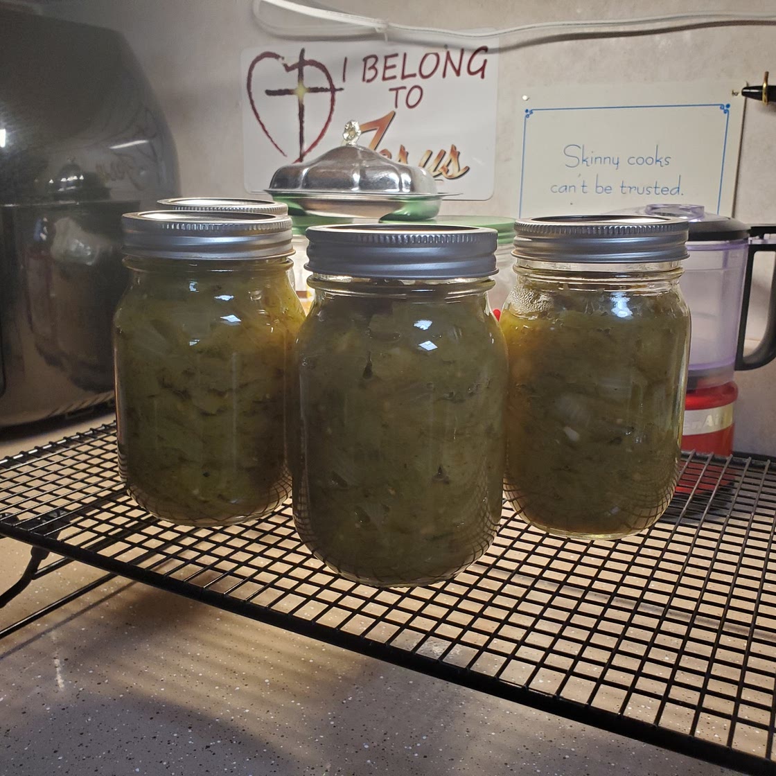 Preparing and Canning Salsa