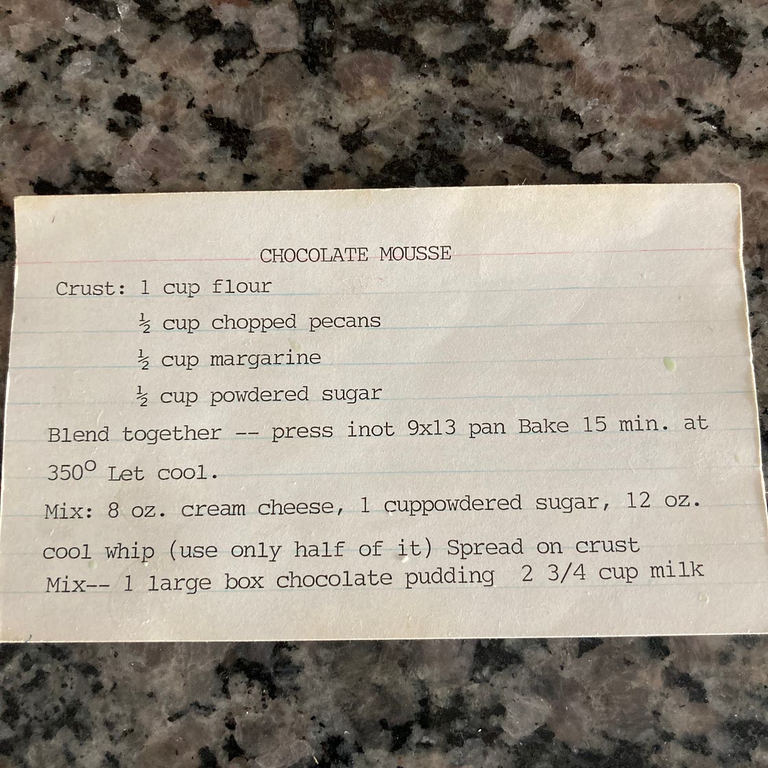 Chocolate Mousse