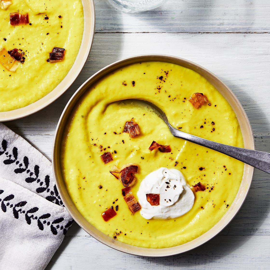 Cauliflower Leek Soup