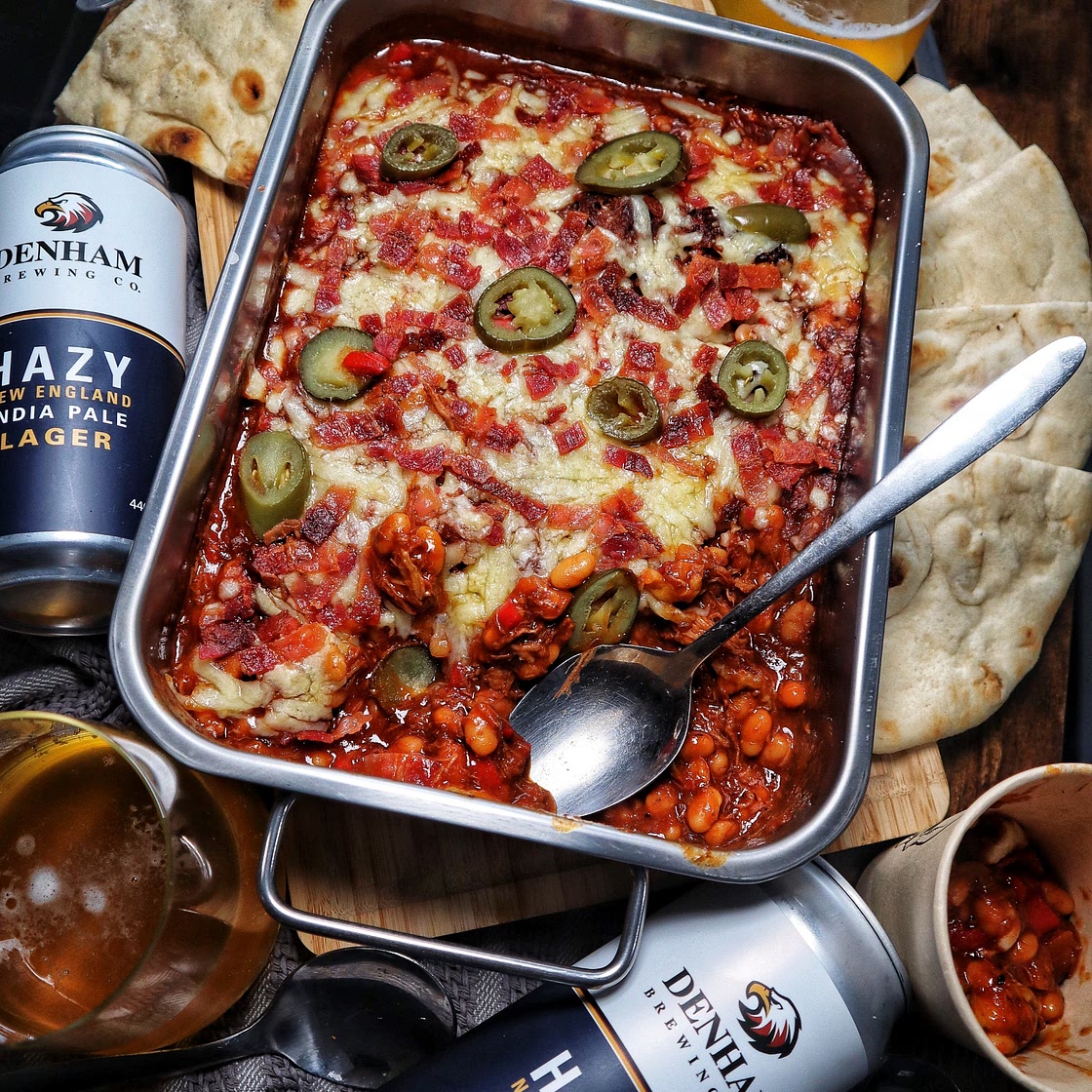 Bonfire night barbecue beans
