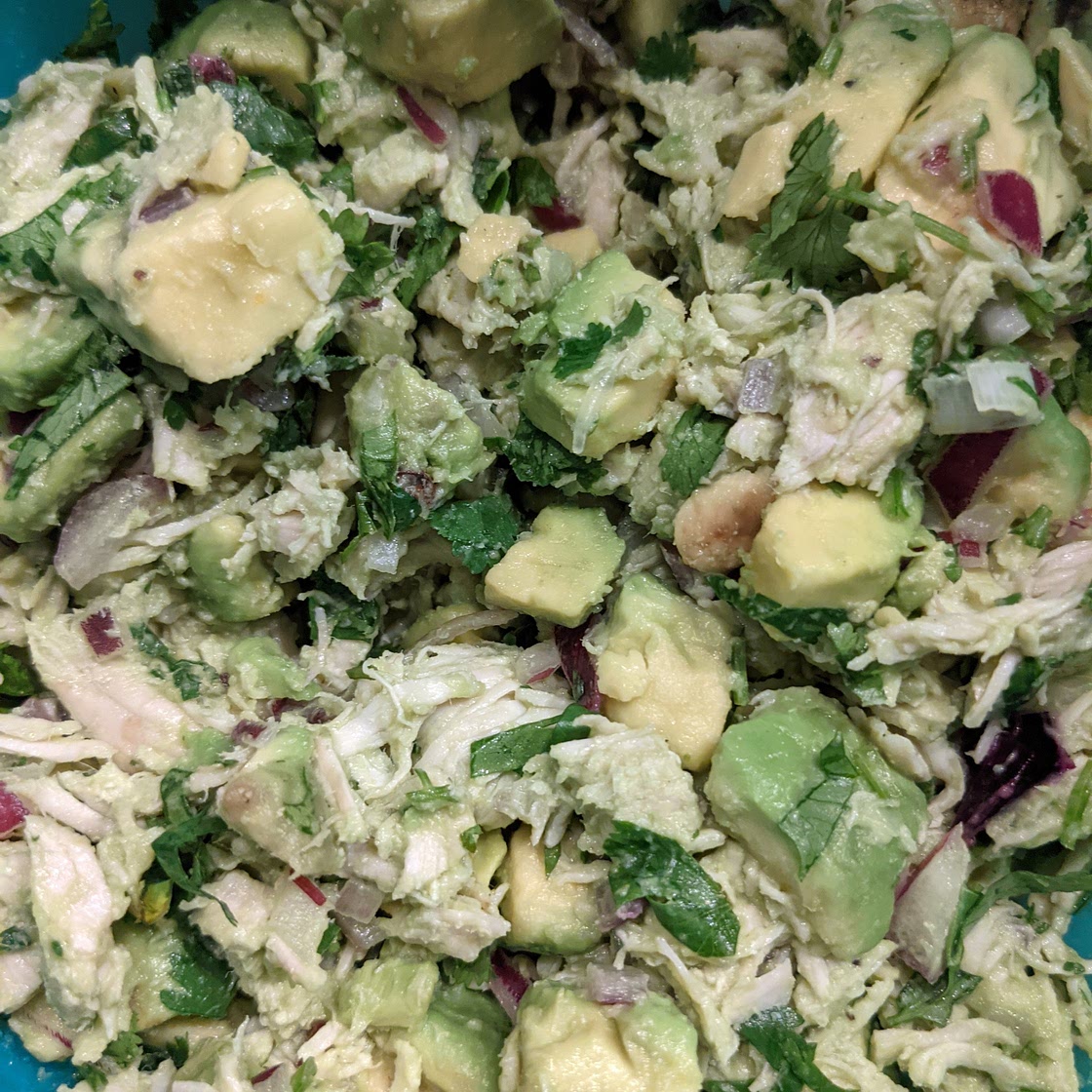 Chicken and Avocado Salad Sandwich