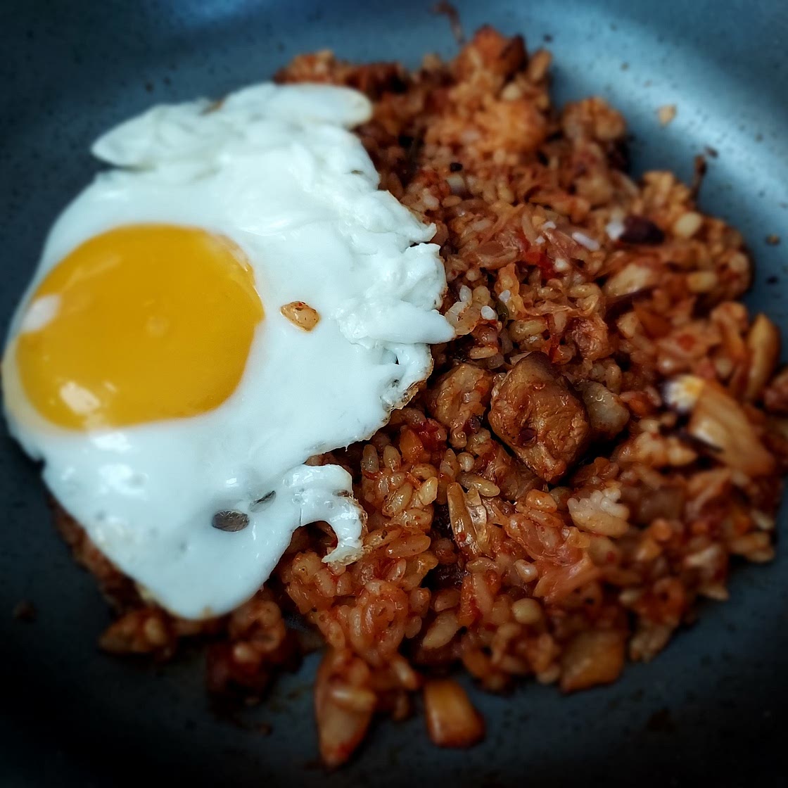 김치 볶음밥(재료부족 할 때)