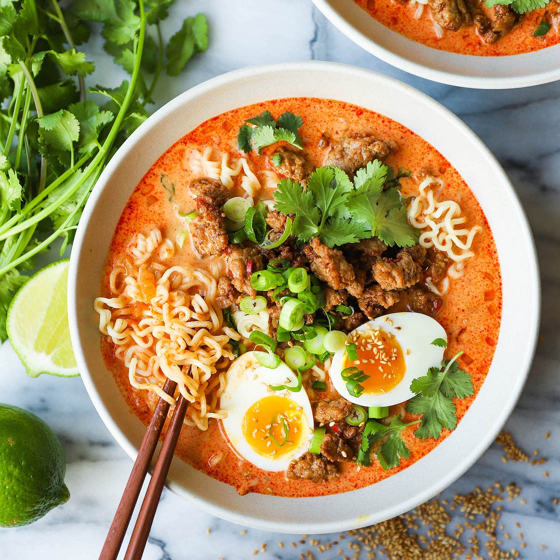 Thai Coconut Curry Ramen