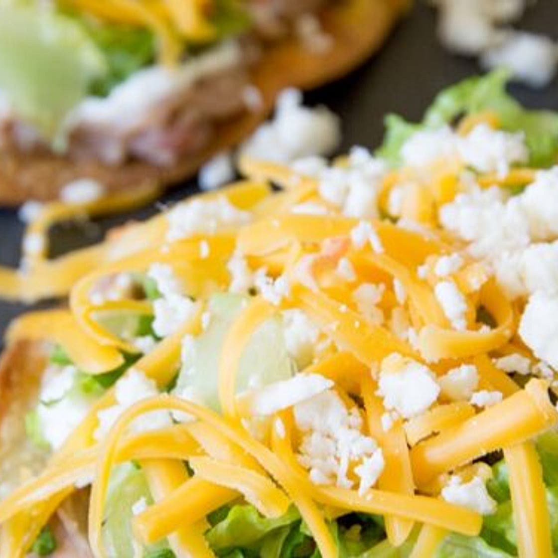 Ten Minute Oven Baked Tostadas