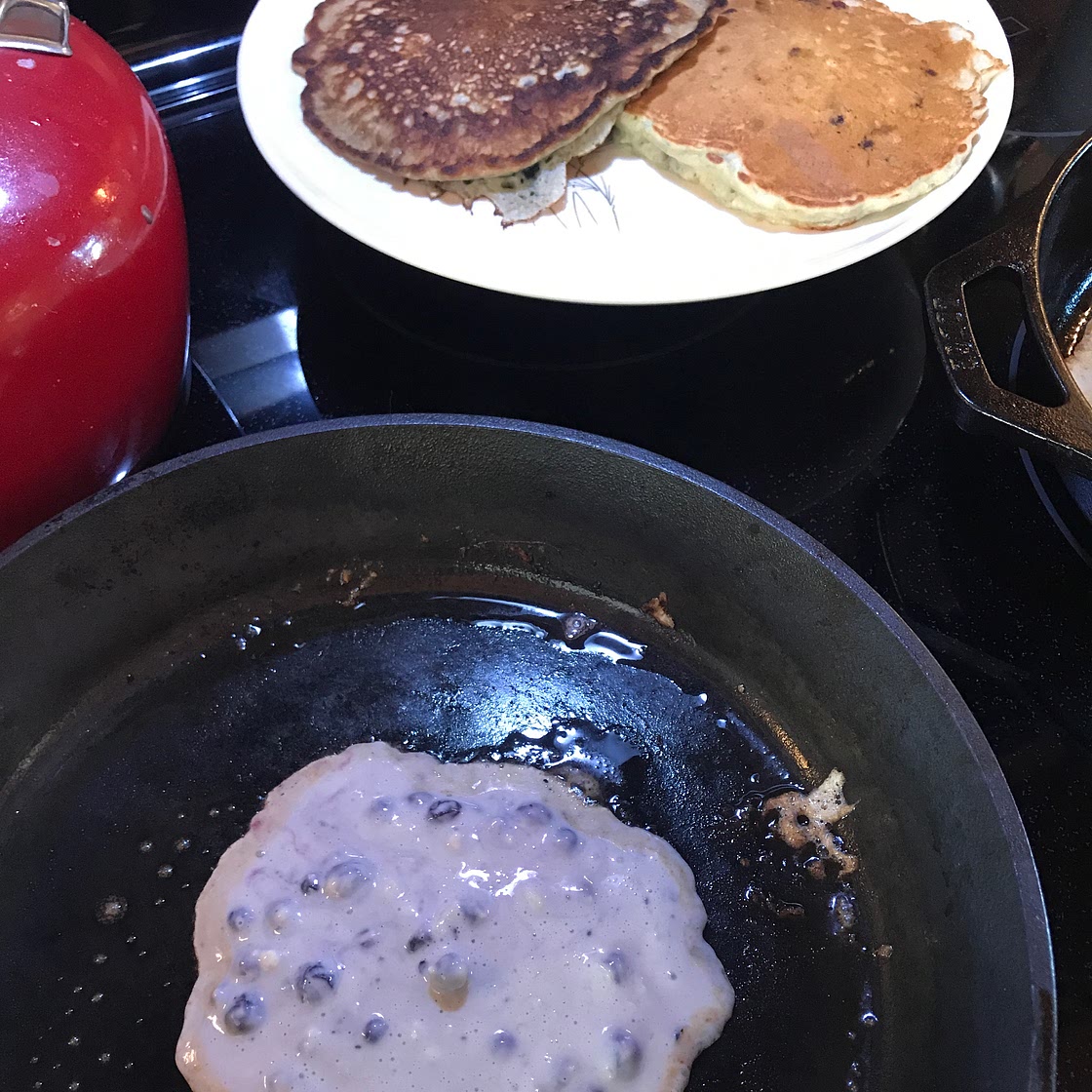 Todd's Famous Blueberry Pancakes