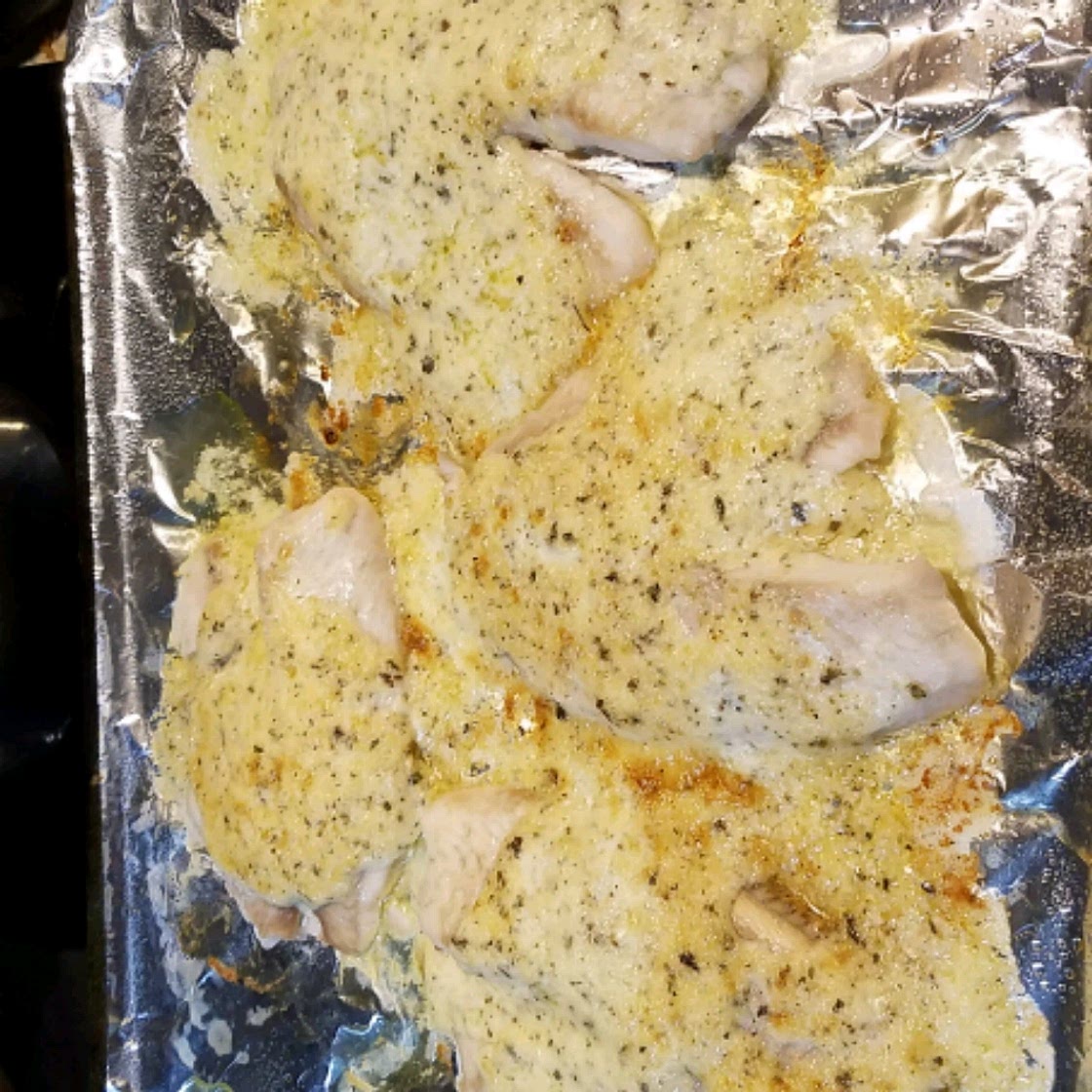 Broiled Tilapia Parmesan