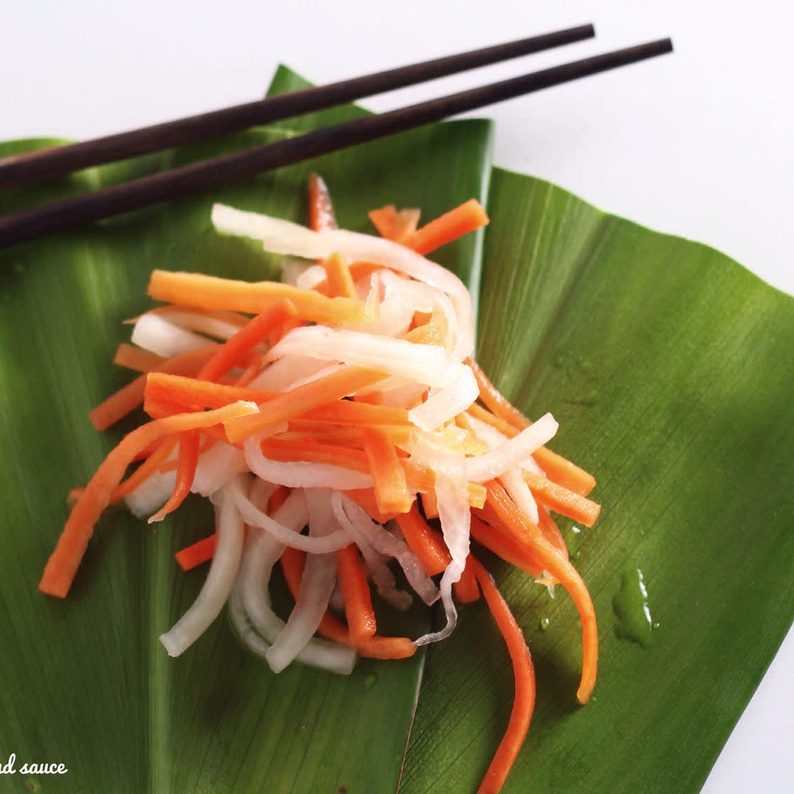 Vietnamese Pickled Daikon Radish & Carrots