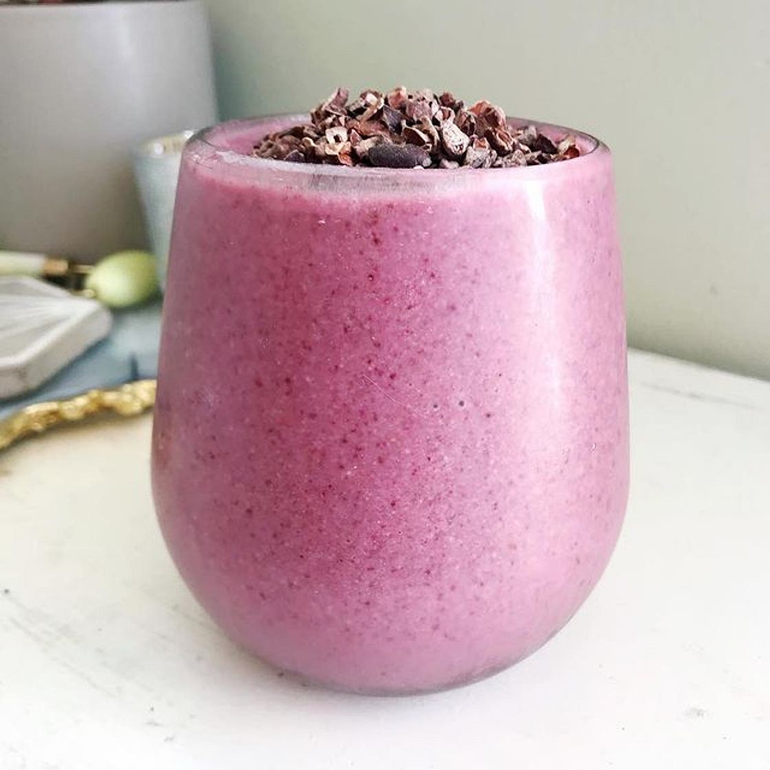 BLACKBERRY CHIA SMOOTHIE