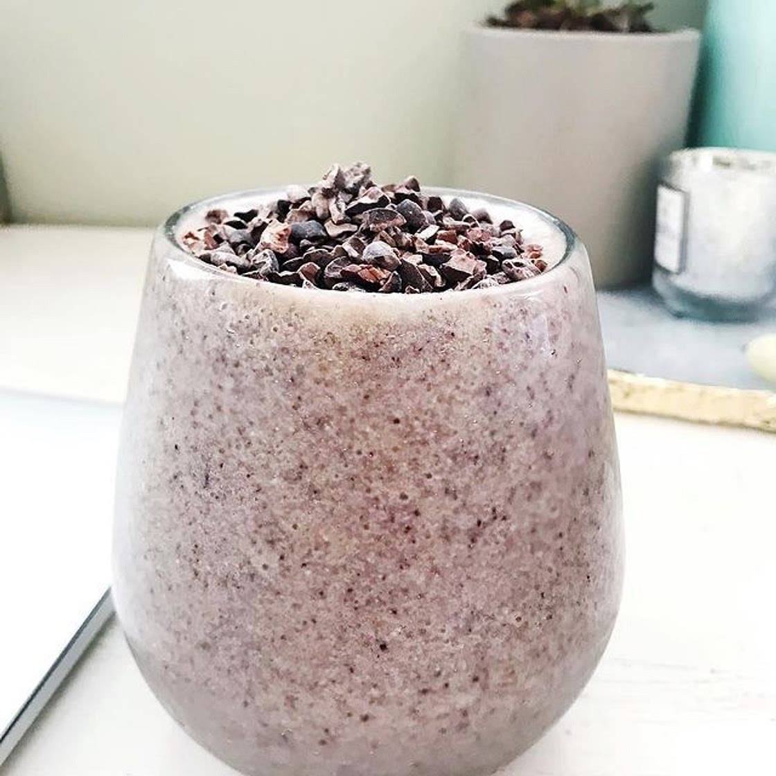 Blueberry Ginger Smoothie