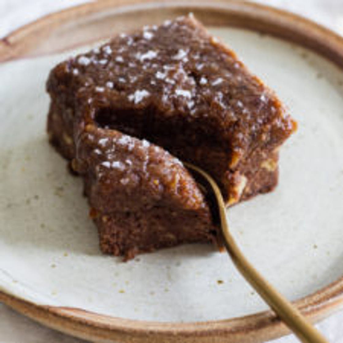 Vegan Salted Caramel Chocolate Banana Cake