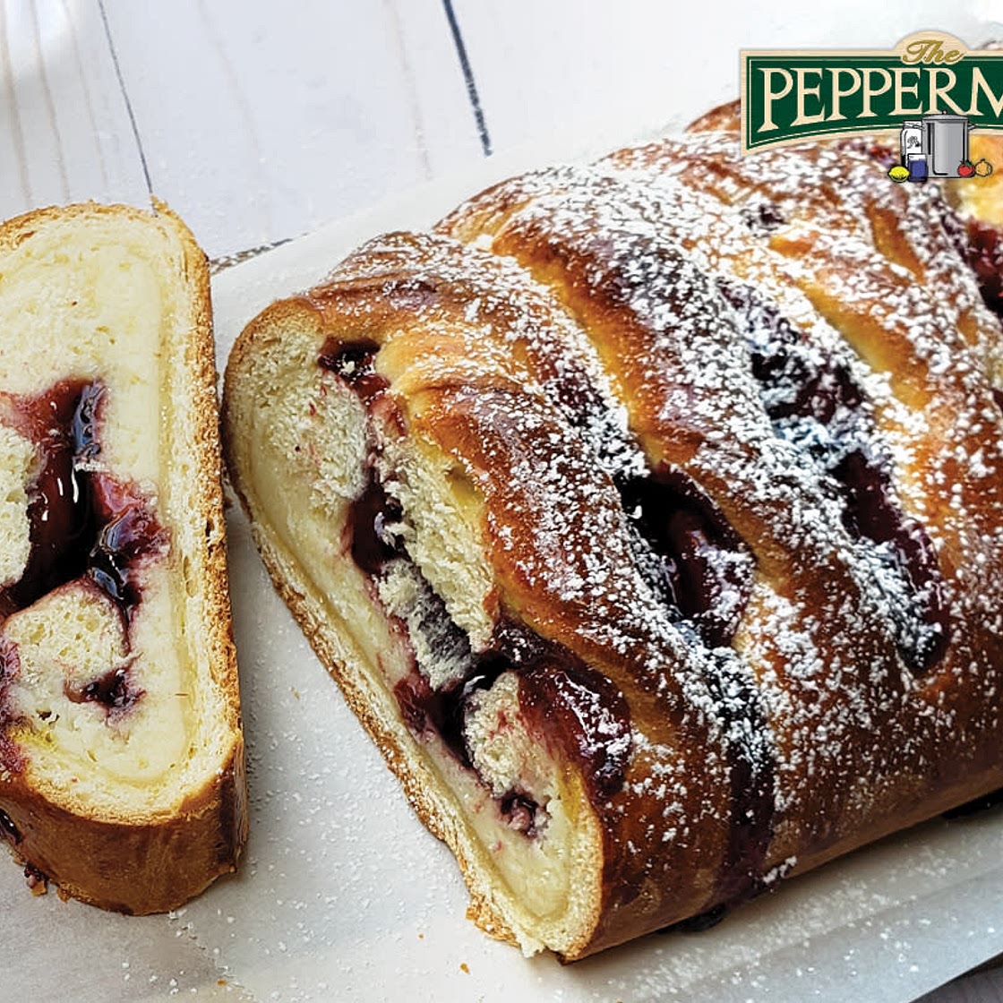 Blueberry Cheese Braid