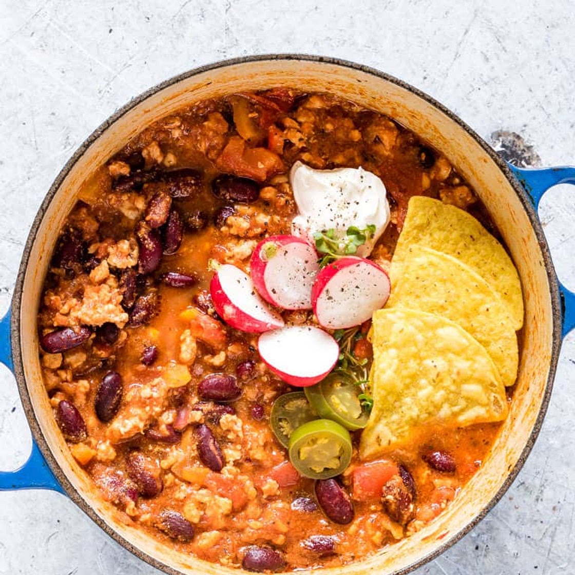 Ground Chicken Chili