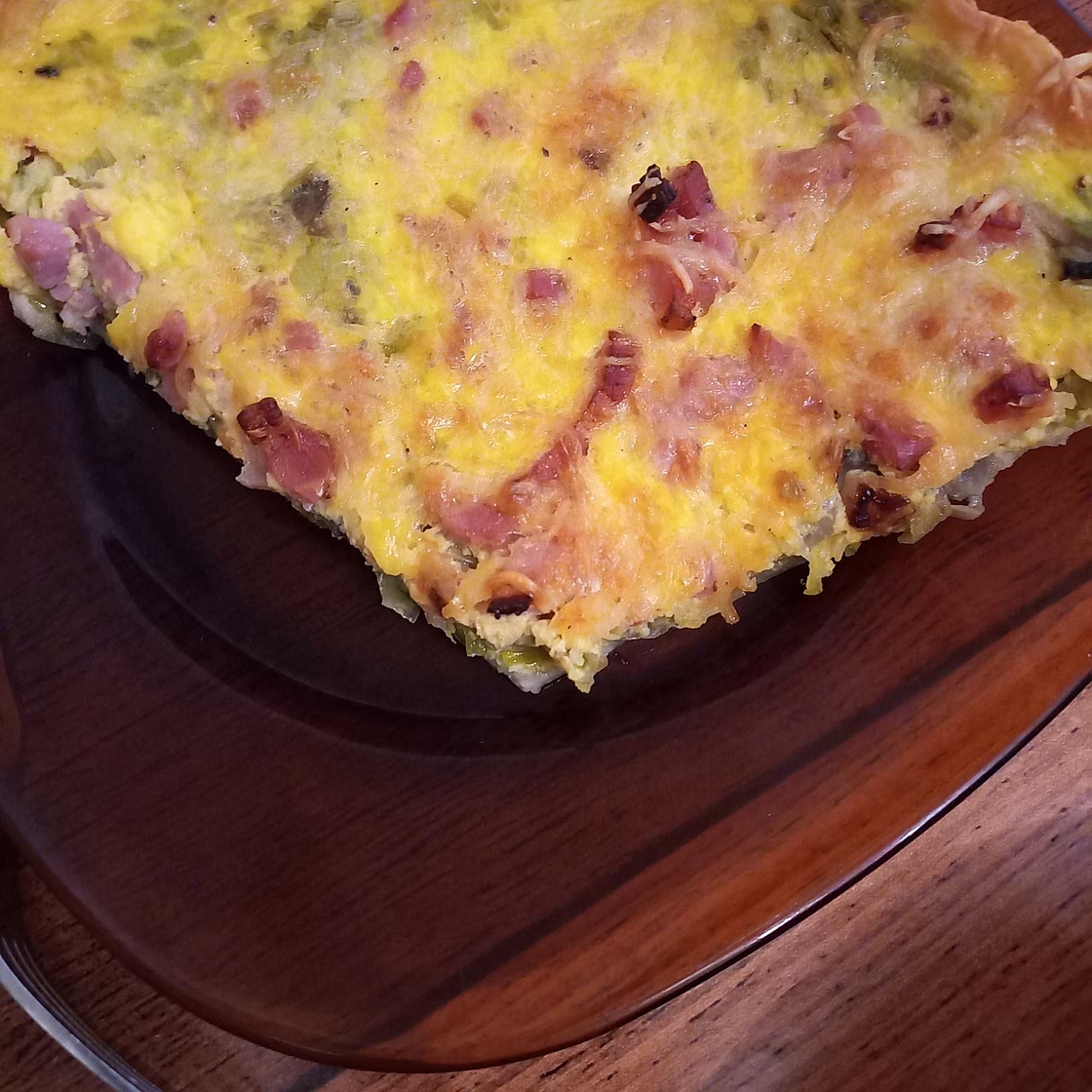 Quiche aux poireaux facile