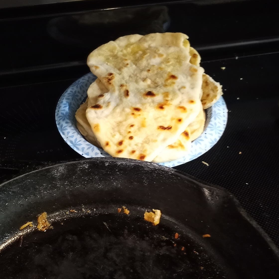 Homemade Naan