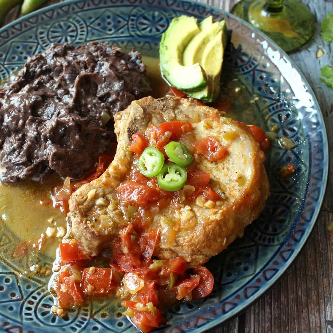 Chuletas a la Mexicana (or Mexican-Style Pork Chops)