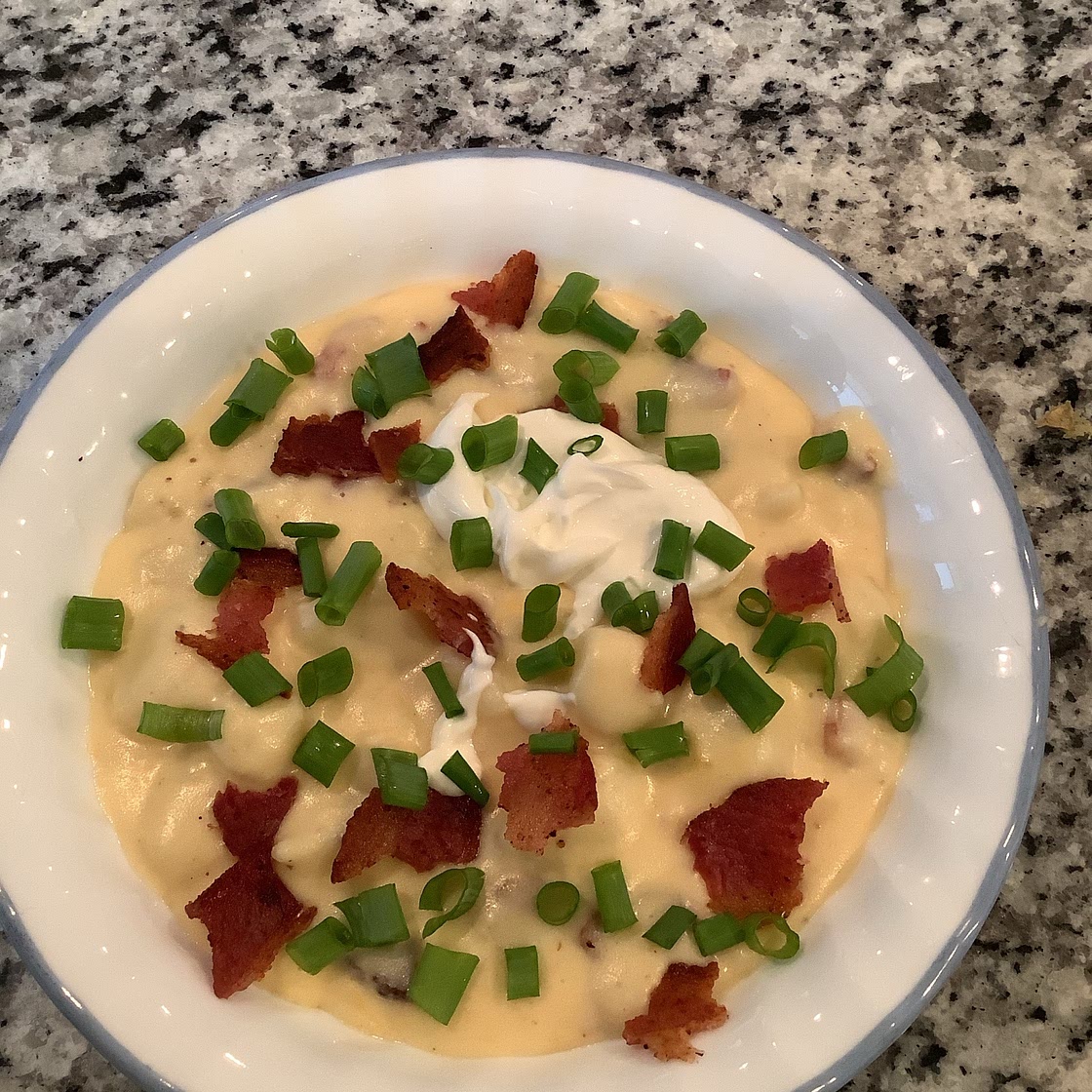 Loaded potato soup