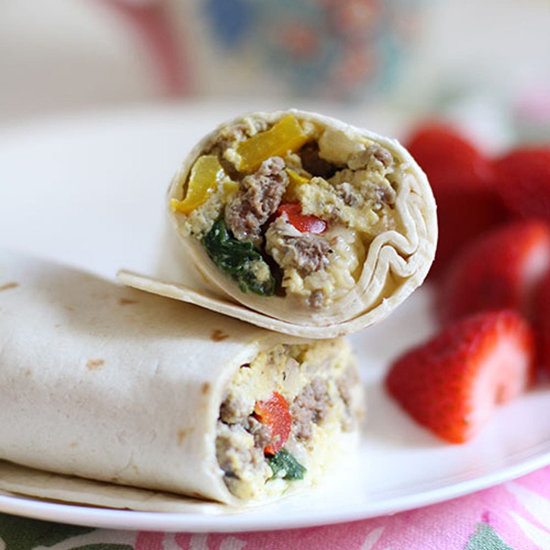 Freezer-to-microwave breakfast burritos | The Family Freezer