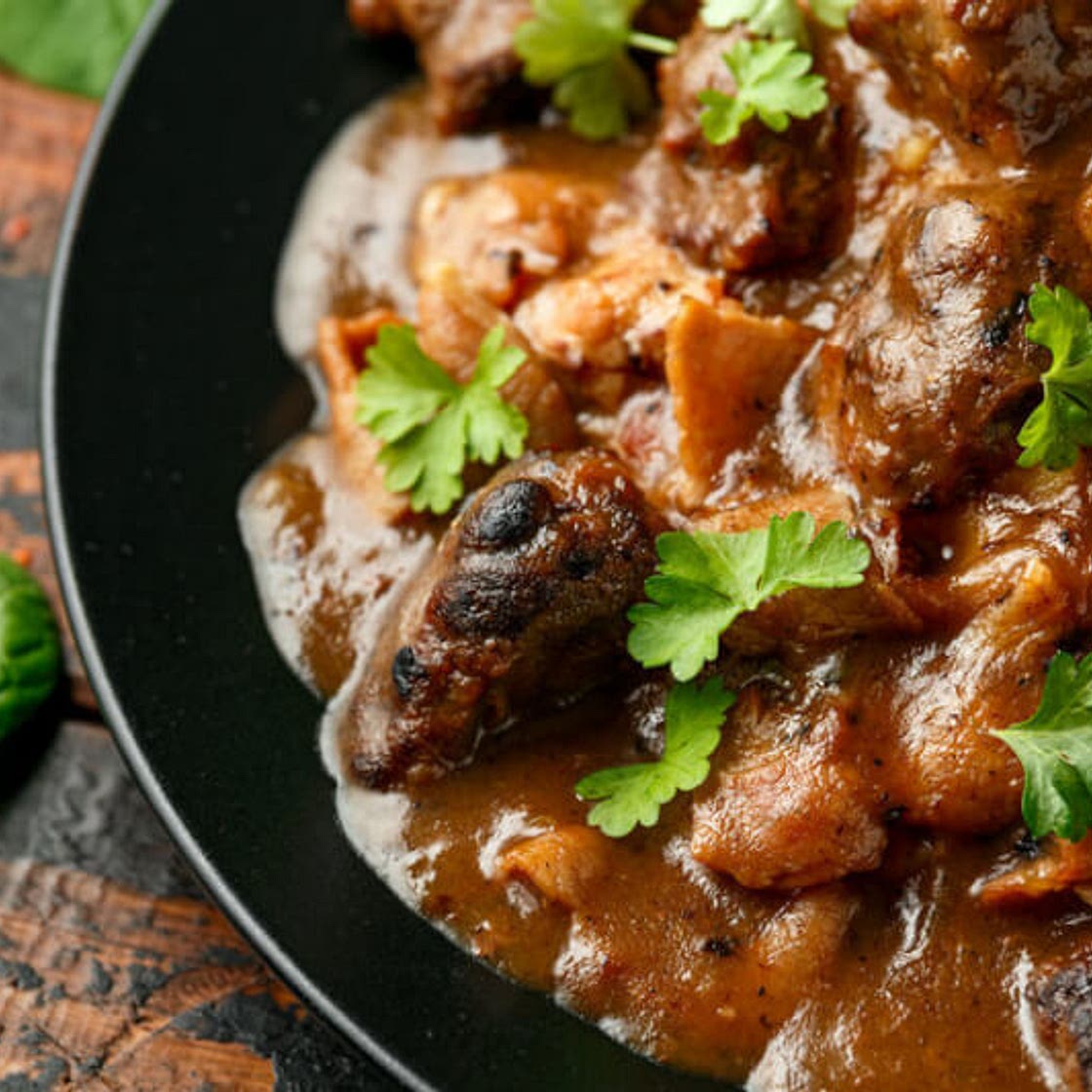 Liver, Bacon & Onion Casserole
