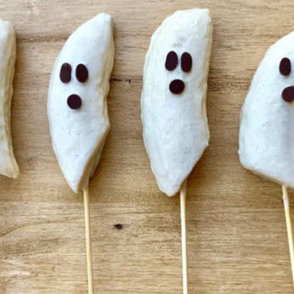 Yoghurt Ghost Pops | Healthy Halloween Recipe