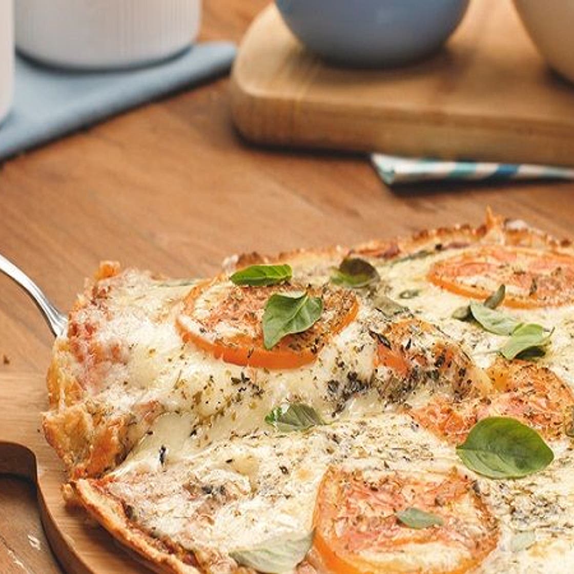 Massa de pizza fit