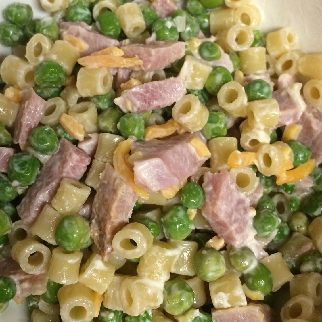 Ham and Shell Salad