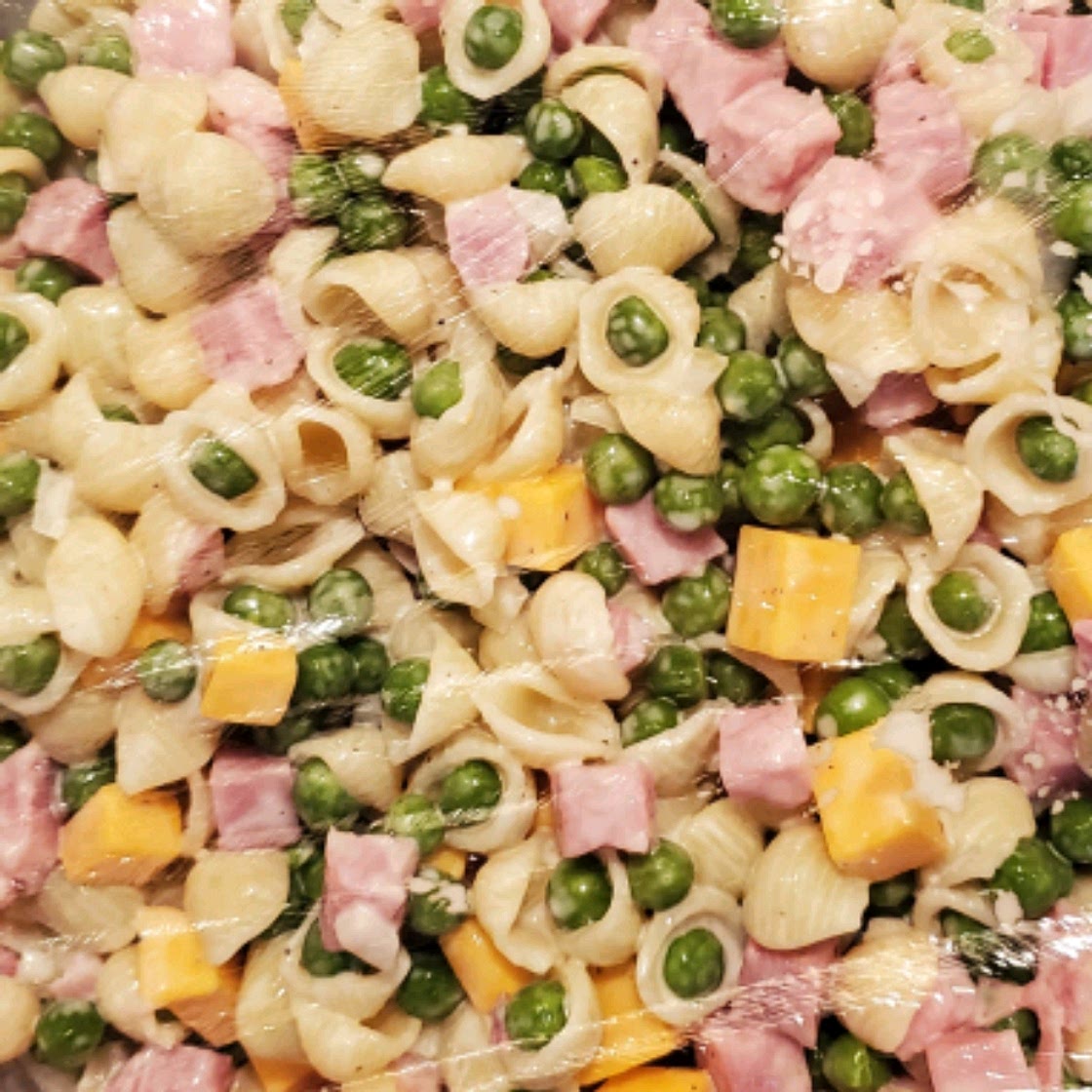 Ham and Shell Salad