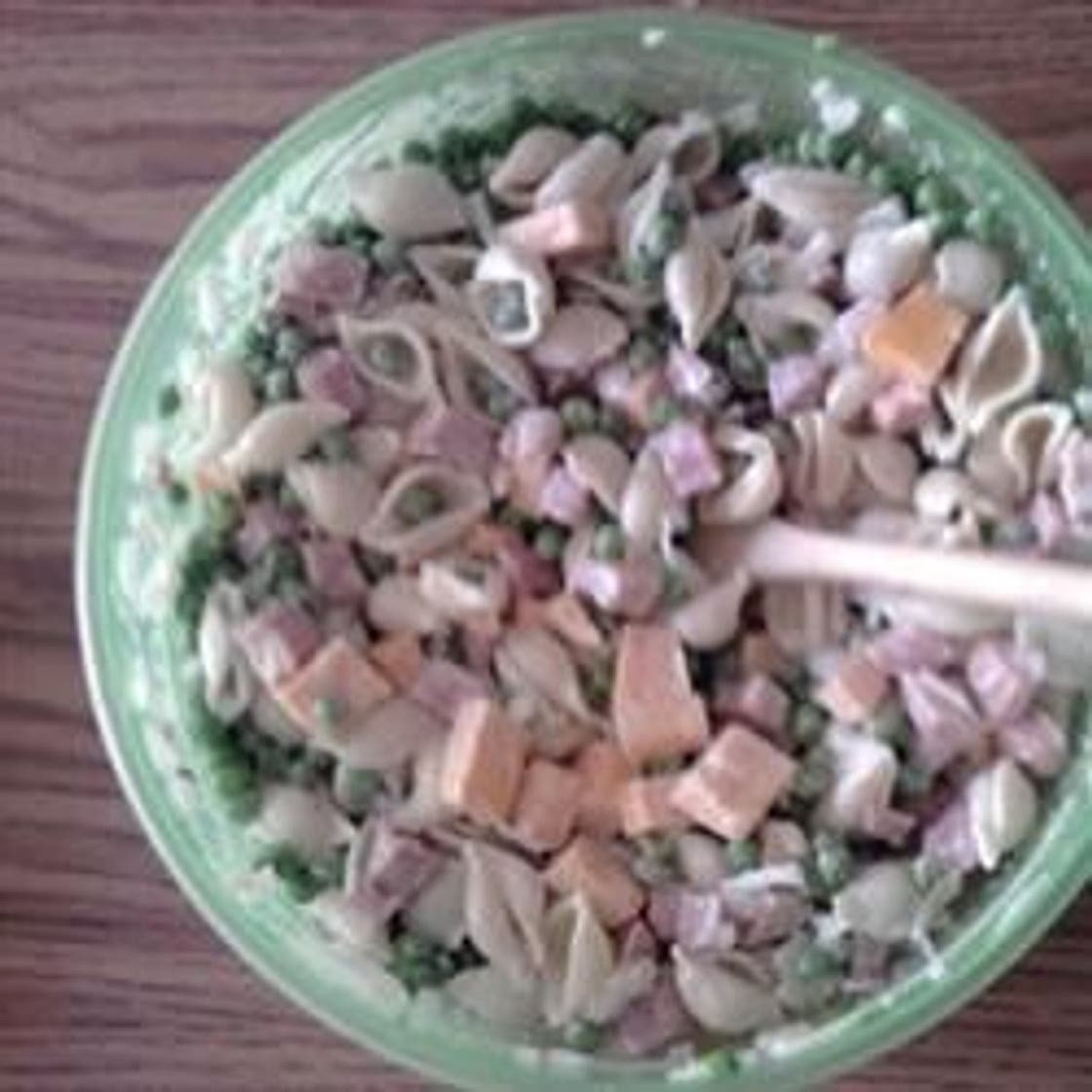 Ham and Shell Salad