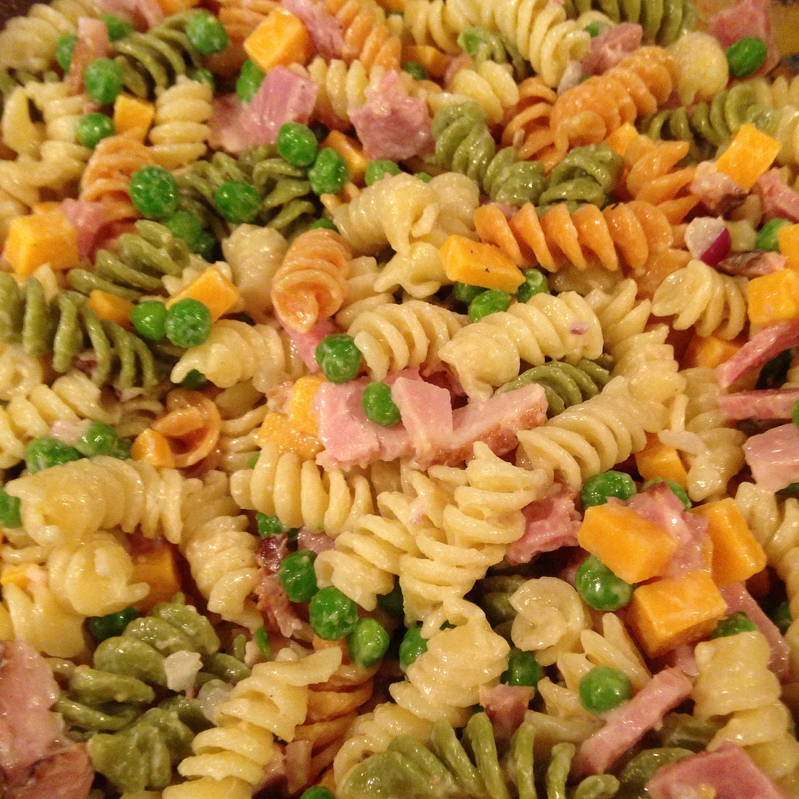 Ham and Shell Salad