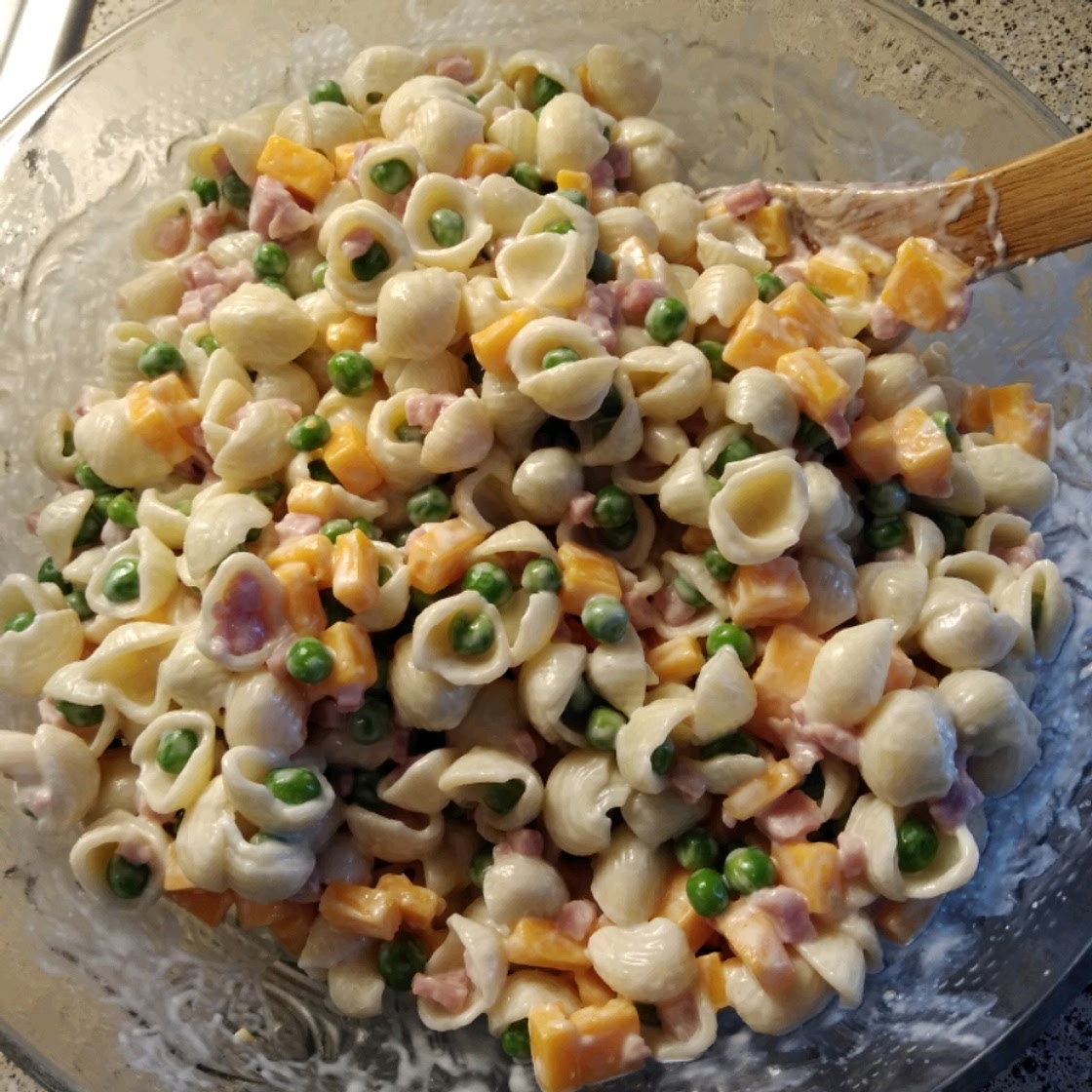 Ham and Shell Salad