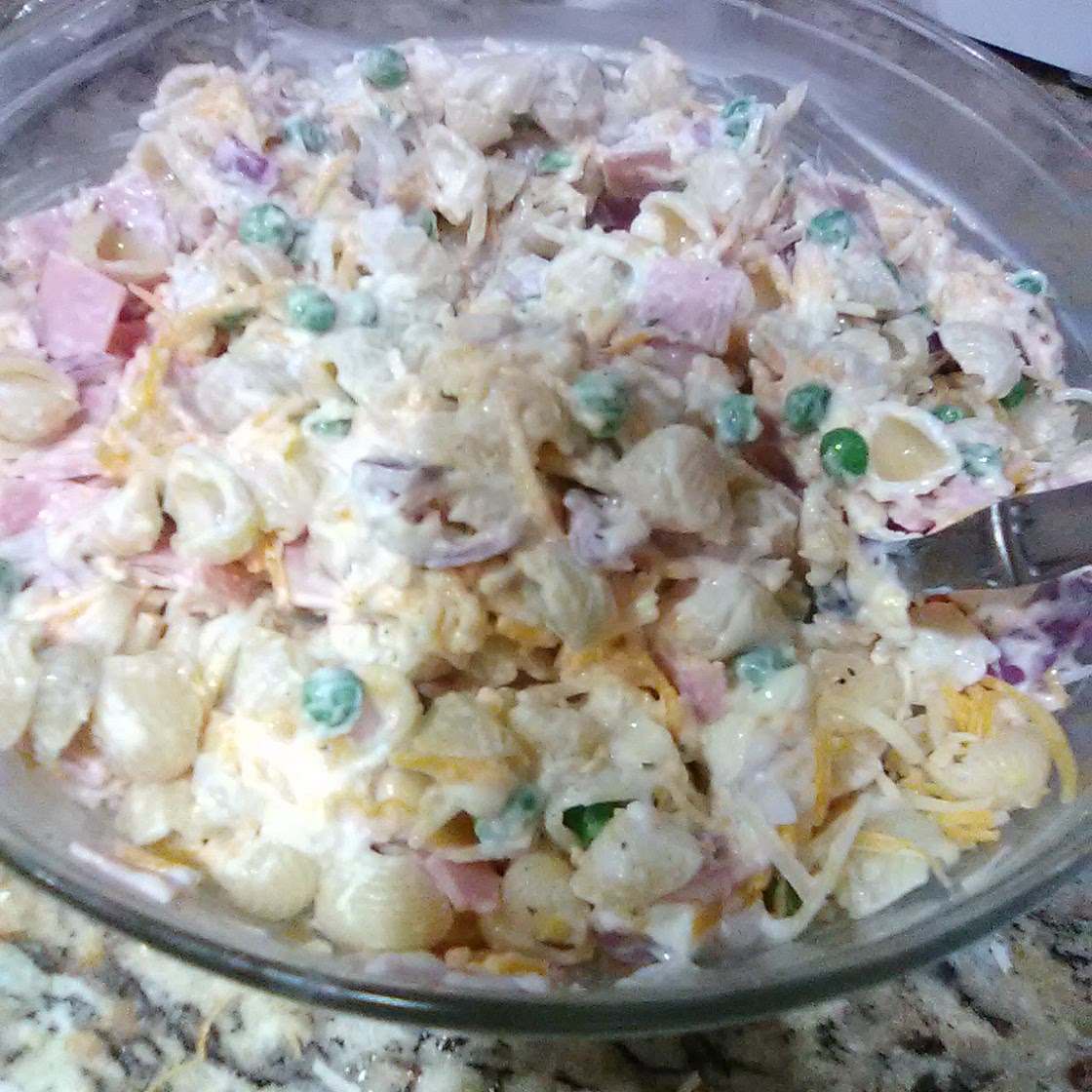 Ham and Shell Salad