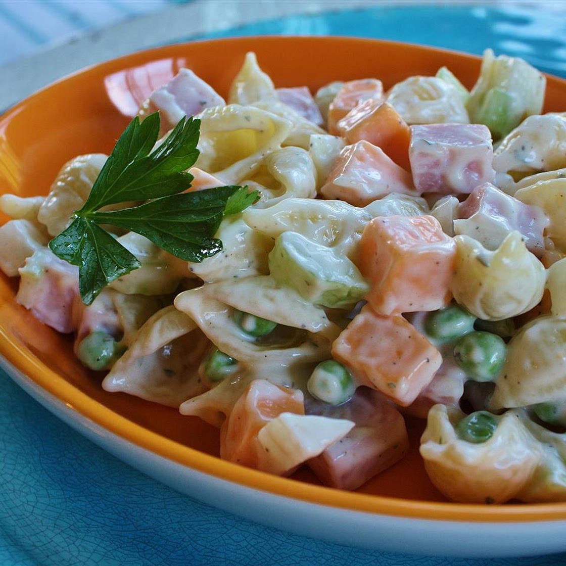 Ham and Shell Salad
