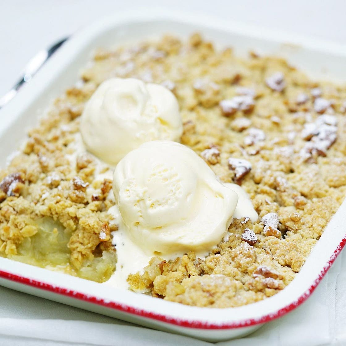 apple crumble