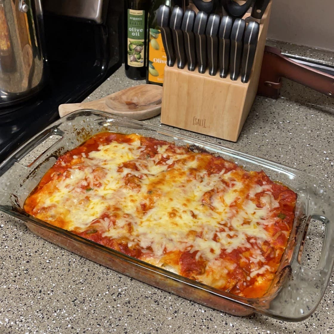 Low Fodmap Manicotti 
