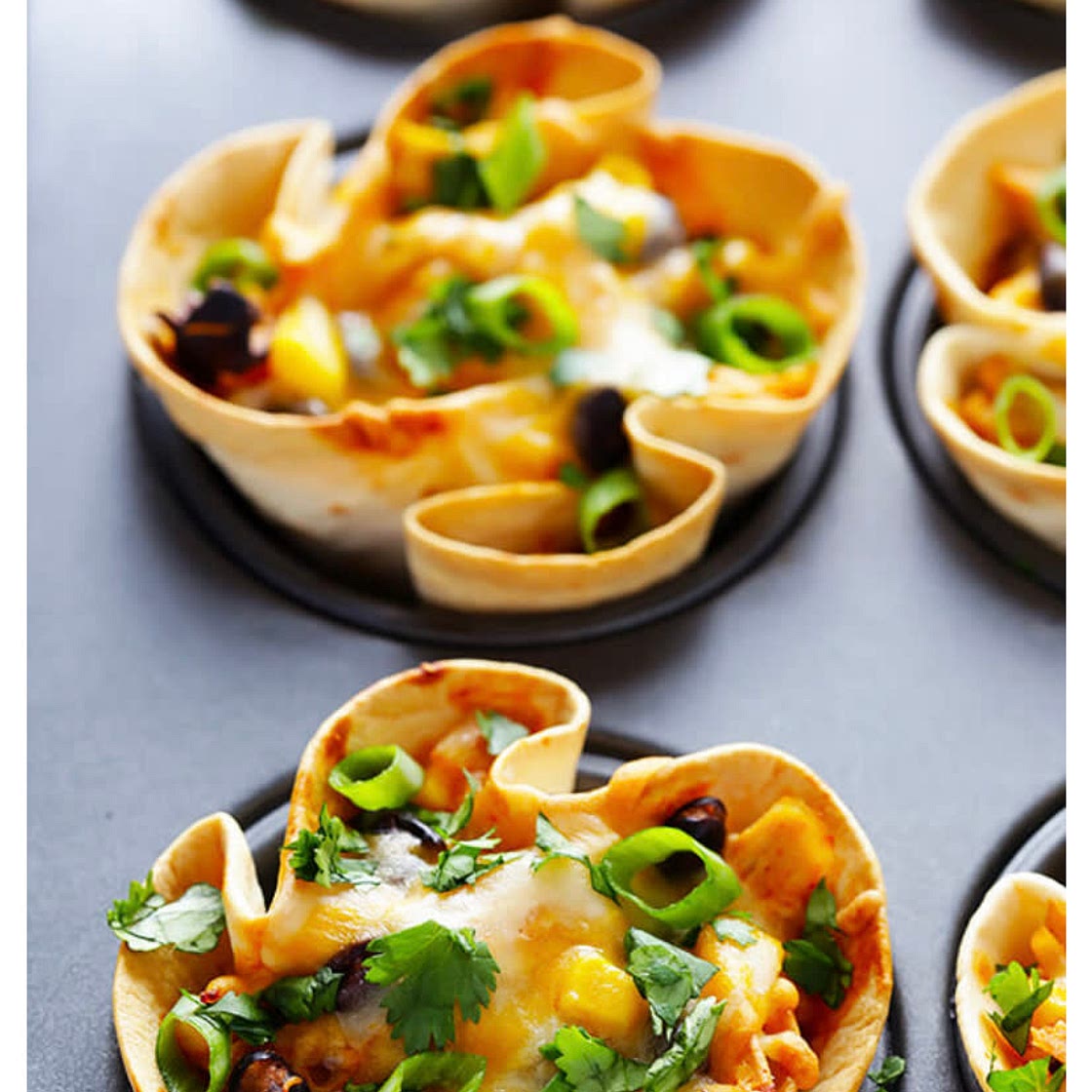 Easy enchilada cups